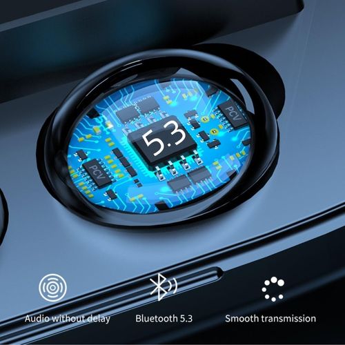 Wireless Earbuds Bluetooth 5.3 Headphones with Charging Case