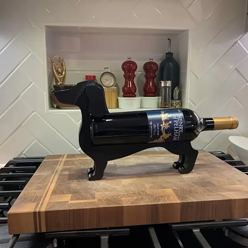 1pc Dachshund Wine Bottle Holder