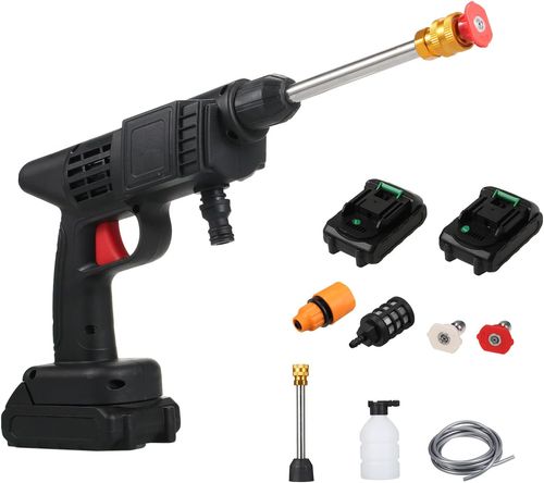 Automobile Water Gun Cordless 30BAR High Pressure Cleaner Electric Washer Spray Gun Car Wash Gun Water Cleaning Tool