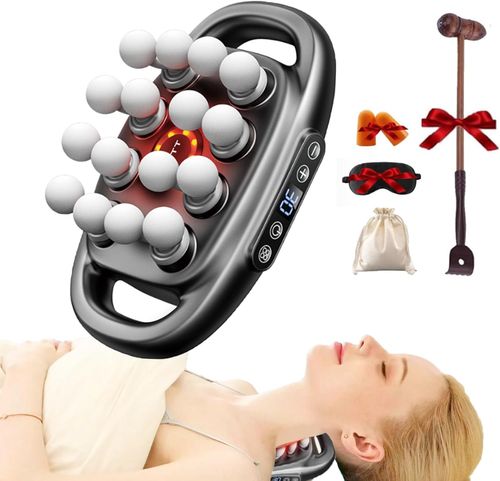 2025 New 16-Head Massage Gun Set, 16 Head Massage Gun Deep Tissue with 3 Modes and 30 Levels, Electric Tool for Back, Shoulders, Legs, Foot, Body Muscle Pain Relief