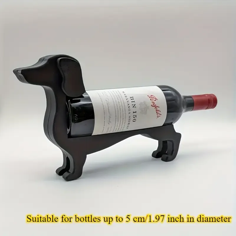 1pc Dachshund Wine Bottle Holder