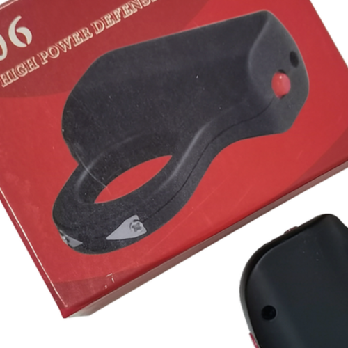 New stun Gun self-Defense Ring Finger Buckle fist Buckle self-Defense Finger Buckle Easy to Carry