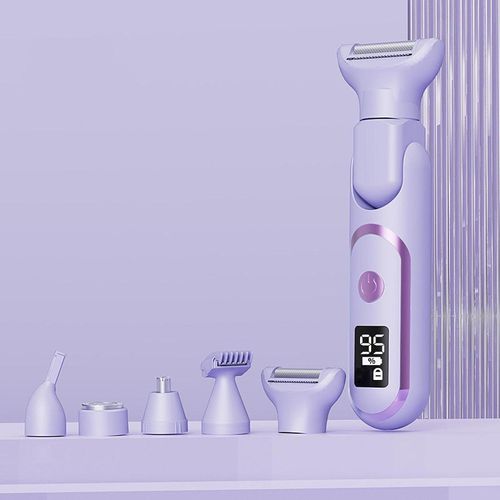 Electric Lady Shaver USB Cordless Facial Hair Remover for Underarm Arm Nose