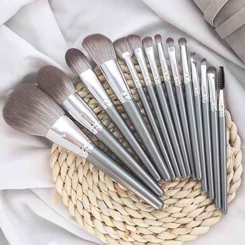 14 Makeup Brushes with Soft Bristles with Packets