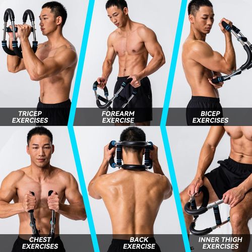 Twister Arm Trainer Workout Equipment Adjustable Chest Expander Exerciser