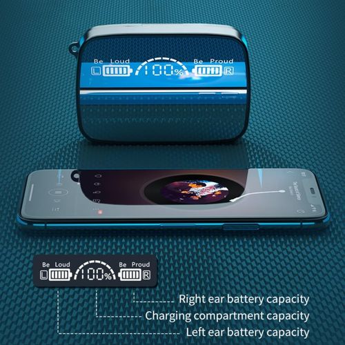 Wireless Earbuds Bluetooth 5.3 Headphones with Charging Case