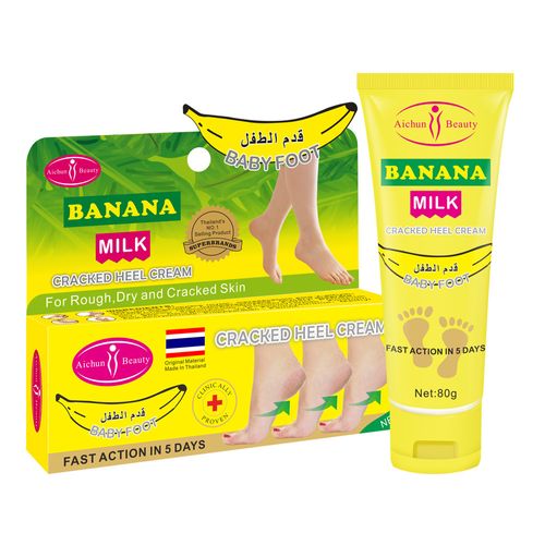 Banana & Milk Extract Foot Cream– The best foot care cream