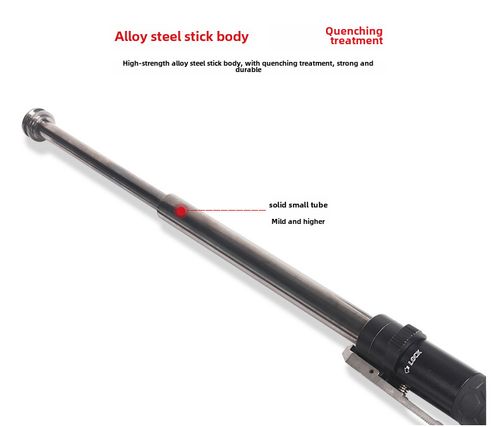 Personal defense telescopic baton
