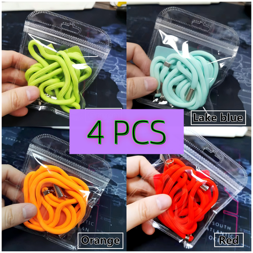 4PCS Crossbody mobile phone safety lanyard
