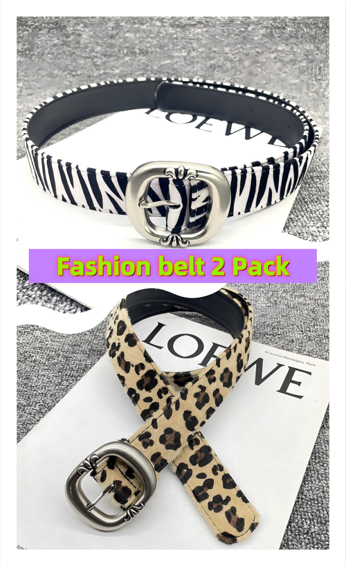 Fashion belt 2 Pack