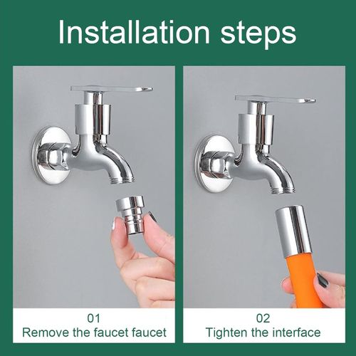 55cm Drain Extension Tube, Faucet Extender Adjustable Sink Drain Extension Tube, ABS 360 Degree Adjustable Tap Extension Tube for Bathroom Orange