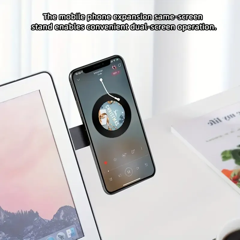 2PCS Adjustable Laptop Side Mount