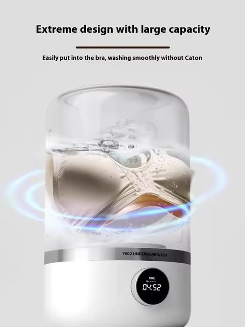 Wireless washing machine portable underwear cleaner 1L mini Socks Washing Machine Dehydratable Laundry Bucket