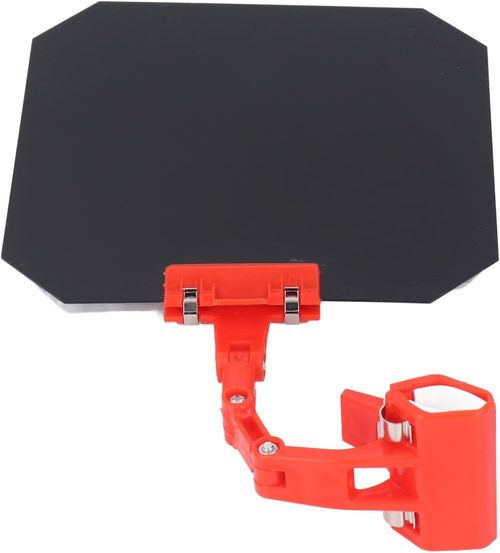 Adjustable Clip On Welding Panel Red Bracket Portable Welding Blackout Panel Protecting the Face for Industry Workshop