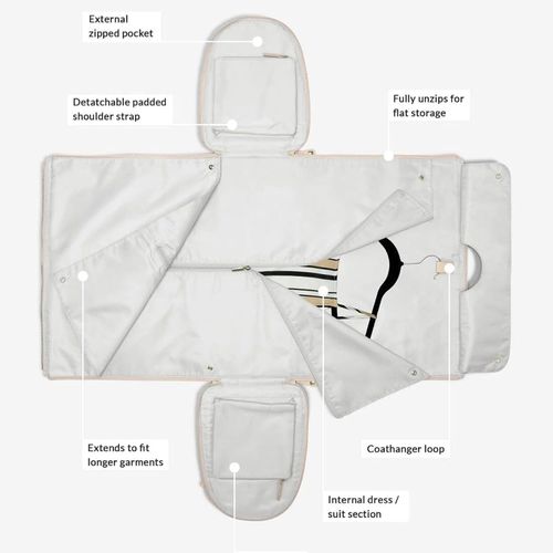 Large capacity foldable bag