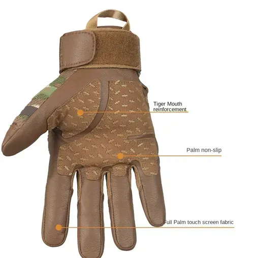 Tactical Full Finger Gloves