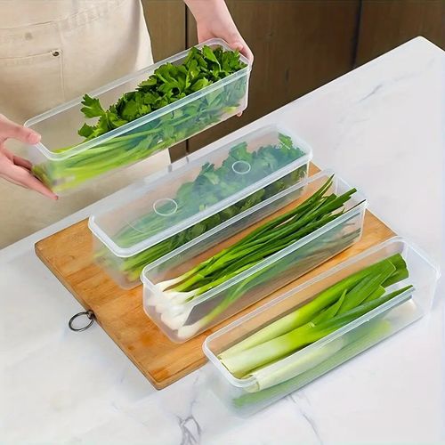 Super affordable family pack of 15 PCS,Plastic Reusable Refrigerator Organizer Boxes Kitchen Accessories