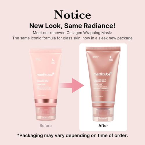 Collagen Overnight Wrapping Peel Off Facial Mask Pack - Elasticity & Hydration Care, Reduces Sagging & Dullness - Hydrolyzed Collagen For Glowing Skin