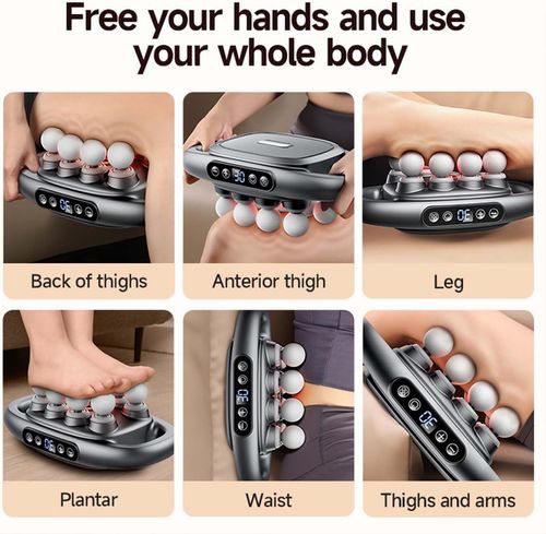 2025 New 16-Head Massage Gun Set, 16 Head Massage Gun Deep Tissue with 3 Modes and 30 Levels, Electric Tool for Back, Shoulders, Legs, Foot, Body Muscle Pain Relief