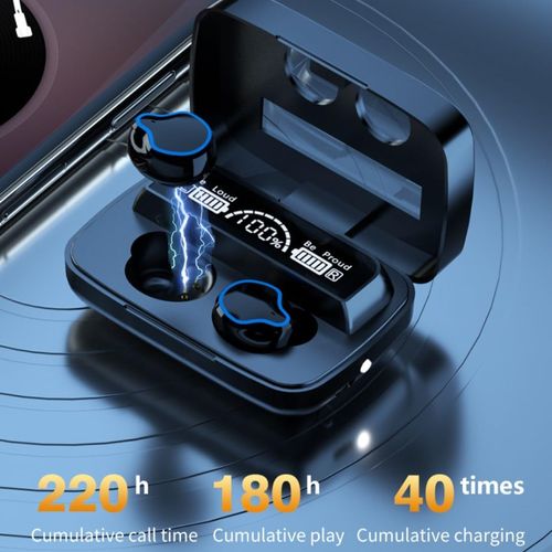 Wireless Earbuds Bluetooth 5.3 Headphones with Charging Case