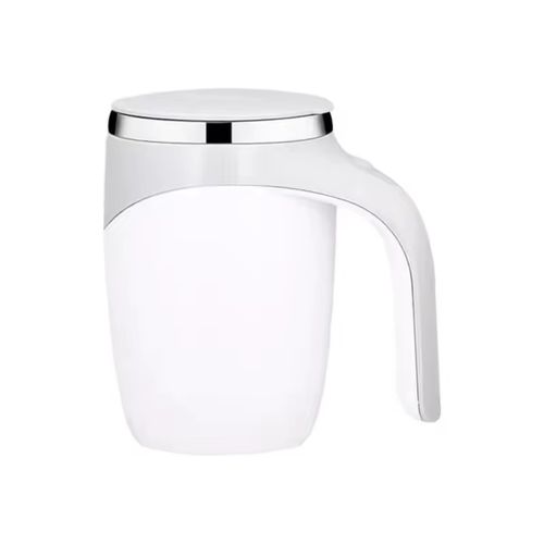 1PC Rechargeable Electric Automatic Stirring Magnetic Mug 380ml Stainless Steel Mixer Coffee Milk Mixing Cup Perfect For Home