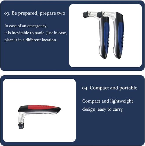 2 PCS Car Door Handle for Elderly,car Door Handle Mobility Aid,portable Car Handle,car Door Handle for Elderly Car Handle Assist Support Handle,Car Entry Assist Handle, Portabl