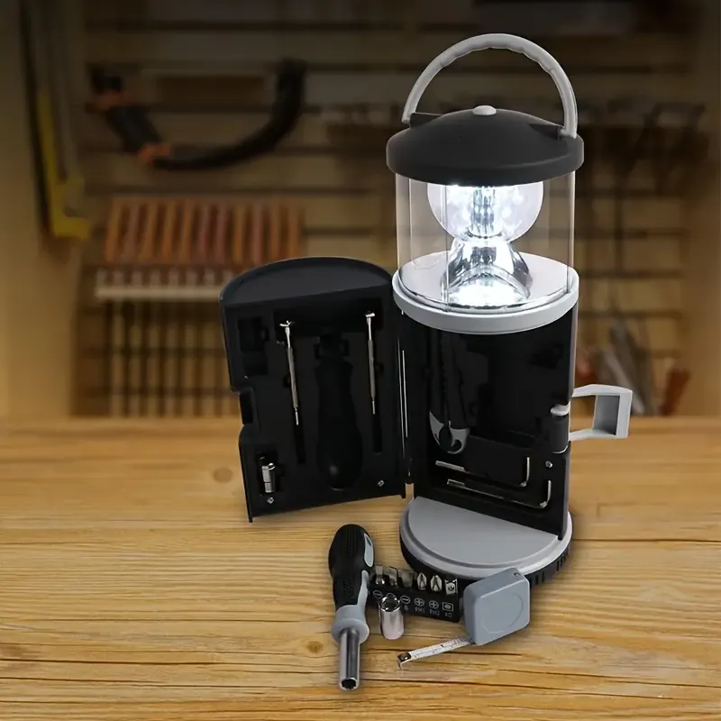 15-in-1 Multifunctional LED Lantern with Screwdriver Set