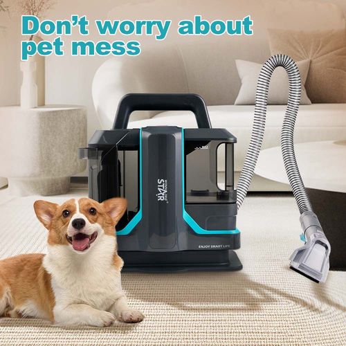 Carpet and sofa cleaning spray and suction integrated small multifunctional fabric cleaning machine