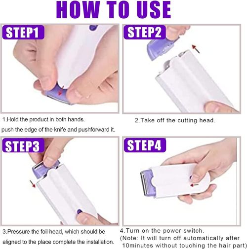 Finishing Painless Hair Remover