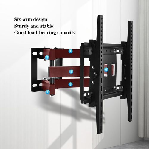 TV Wall Mount, Long Arm TV Mount Bracket for 26-55 Inch TVs, Easy To Install, Smooth Extension Plus Swivel,Tilt,Max VESA 400X400mm