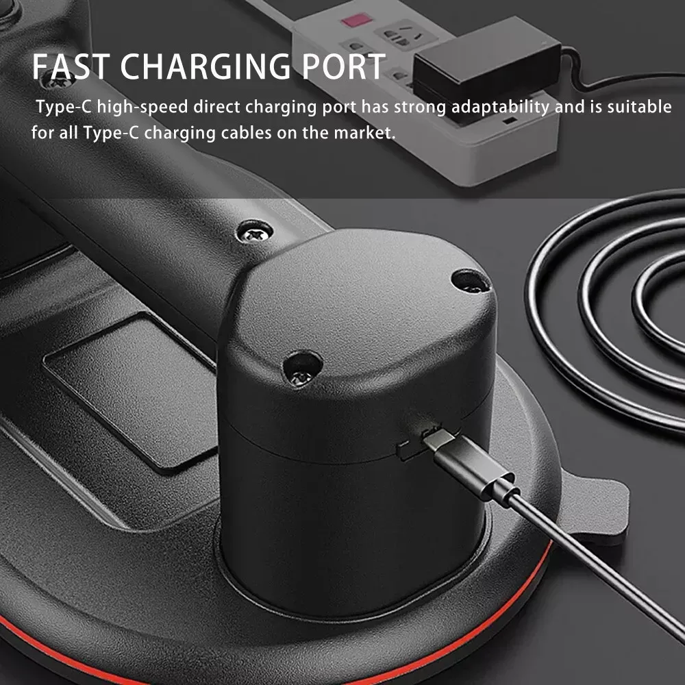 Electric Vacuum Suction Cup Lifter with Digital Displayur