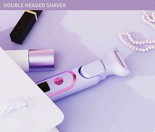 Electric Lady Shaver USB Cordless Facial Hair Remover for Underarm Arm Nose
