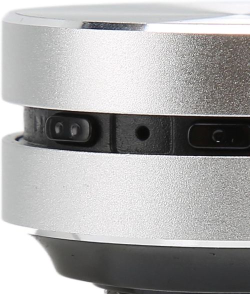 Mini Bluetooth Speaker, Bone Conduction Speaker, Stereo Magnetic Portable Speaker Support Dual Speaker, Speaker Music Player Support FM Radios (Silver)