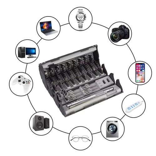 128 in 1 Precision Screwdriver Kit Portable Professional Magnetic Phillips Torx Screw Driver Bits Electronic Repair Tool Set