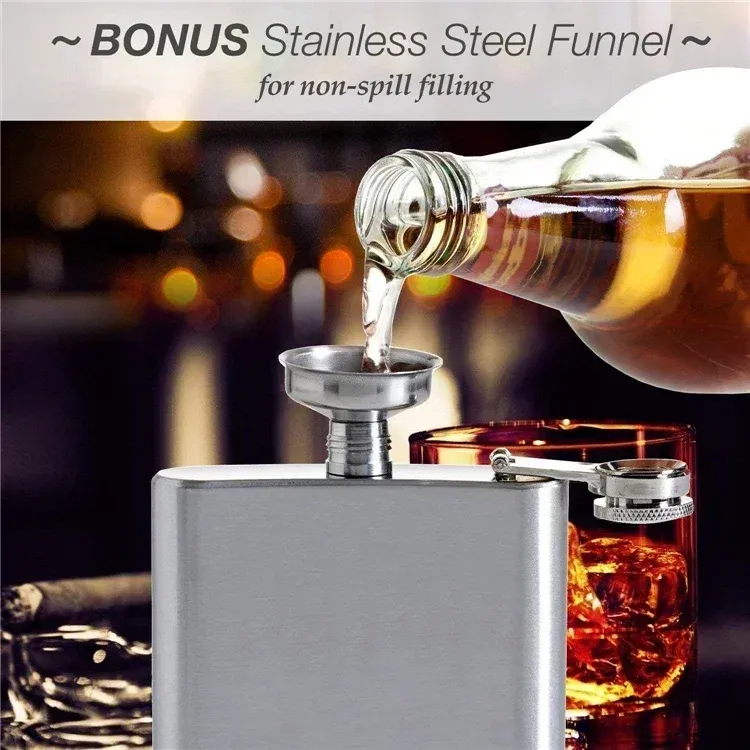 Carry-On Outdoor Portable Metal White Wine Bottle Set