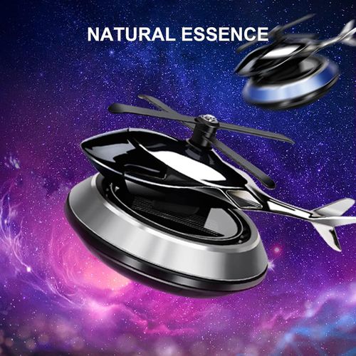 Solar Aircraft Car Ornaments Center Console 2025 New Car High-end Men's Car Interior Accessories Decorations