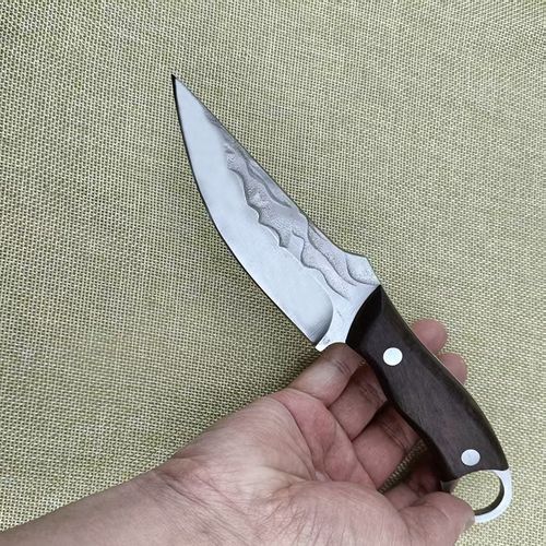 1pcs Kitchen Boning Knife Handmade Meat Cleaver Stainless Steel Butcher Knife Vegetable and Fruit Slicing Knife with Cover