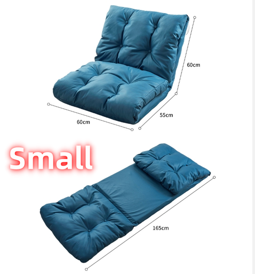 Relax in Style:Creamy Double Seater Folding Sofa Bed,Multi-Functional Lounger,Sleek and Washable Design,Make a Statement in Your Bedroom or Fashionable Patio