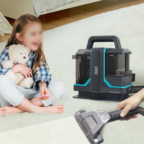 Carpet and sofa cleaning spray and suction integrated small multifunctional fabric cleaning machine