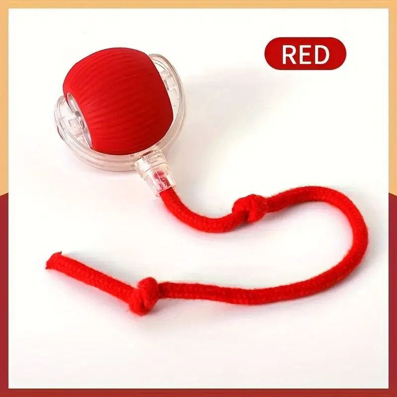 Interactive Cat Toys Ball Auto Electric Rolling Ball Toys for Cats dogs Pets Smart Automatic Teaser USB Rechargeable