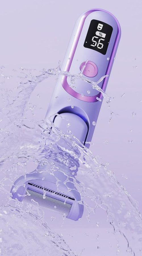 Electric Lady Shaver USB Cordless Facial Hair Remover for Underarm Arm Nose