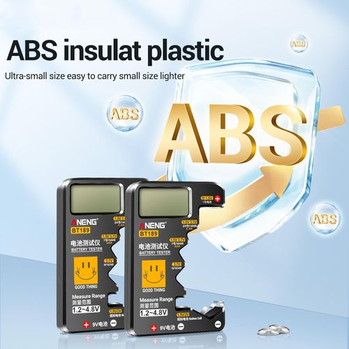 Digital Battery Tester Volt-Checkers For AA 9V Button Multiple Size Battery Tester Voltage-Meter Tools