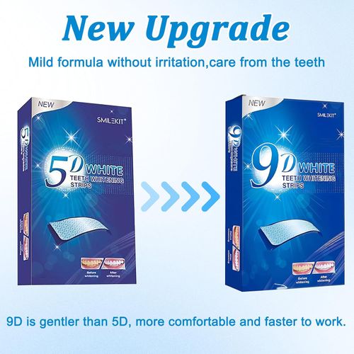 Teeth Whitening Strips, 28 Sensitive Teeth Whitening Individual Strips for Fast Yellowing Removal