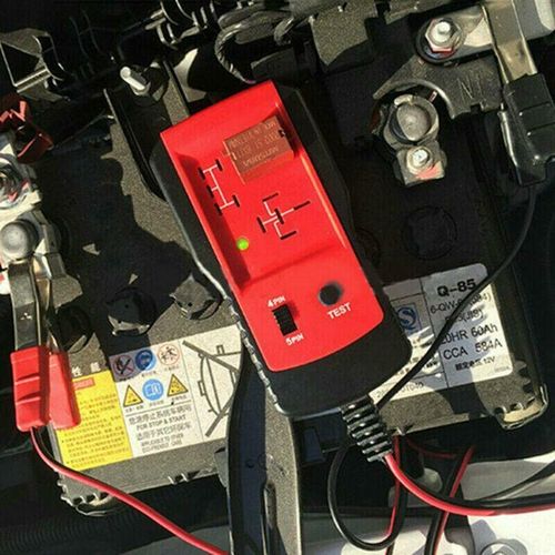 Automotive Relay Tester 12V Auto Relay Diagnostic Tool Small Handheld DIY Car Relay Tester with Battery Clips