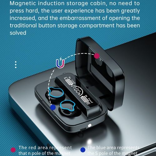 Wireless Earbuds Bluetooth 5.3 Headphones with Charging Case