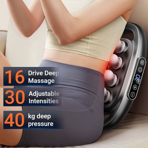 2025 New 16-Head Massage Gun Set, 16 Head Massage Gun Deep Tissue with 3 Modes and 30 Levels, Electric Tool for Back, Shoulders, Legs, Foot, Body Muscle Pain Relief