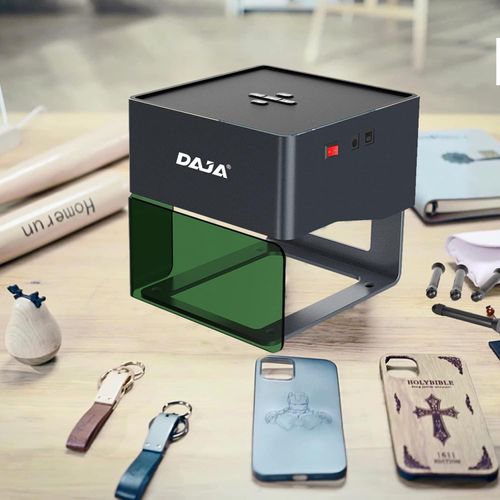 DAJA DJ6 Laser Engraver CNC Diy Laser Engraving Machine Fast Mini Logo Mark Printer Cutter Woodworking Wood Plastic for iPhone