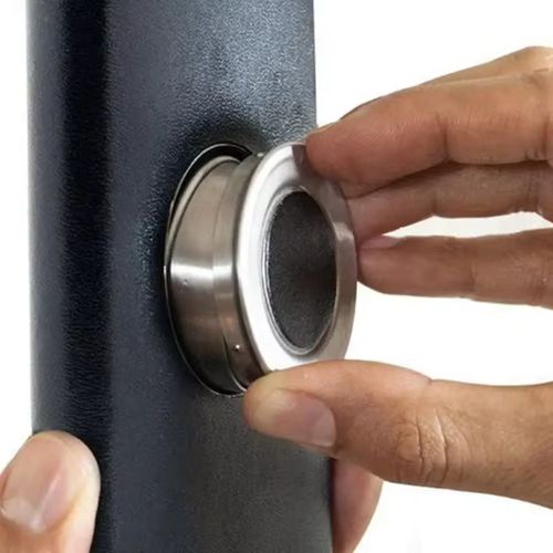 Wine portable hip flask with built-in collapsible glass and funnel