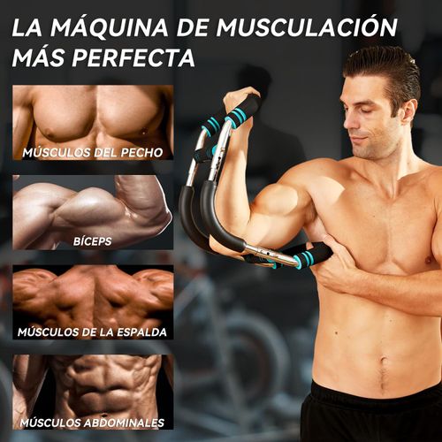 Twister Arm Trainer Workout Equipment Adjustable Chest Expander Exerciser