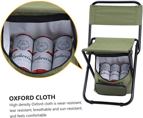 Portable Outdoor Folding Chair 3-in-1 Leisure Chair Outdoor Camouflage Pony Camping Fishing Ice Pack Chair
